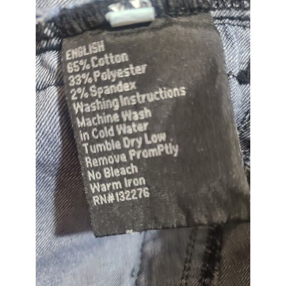 Women's Denim Asymmetrical Jean Moto Biker Style Jacket Asymmetrical Zip Blue XS - Picture 8 of 8